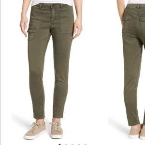 Caslon Nordstrom Slim Straight Olive Pants - Worn Once